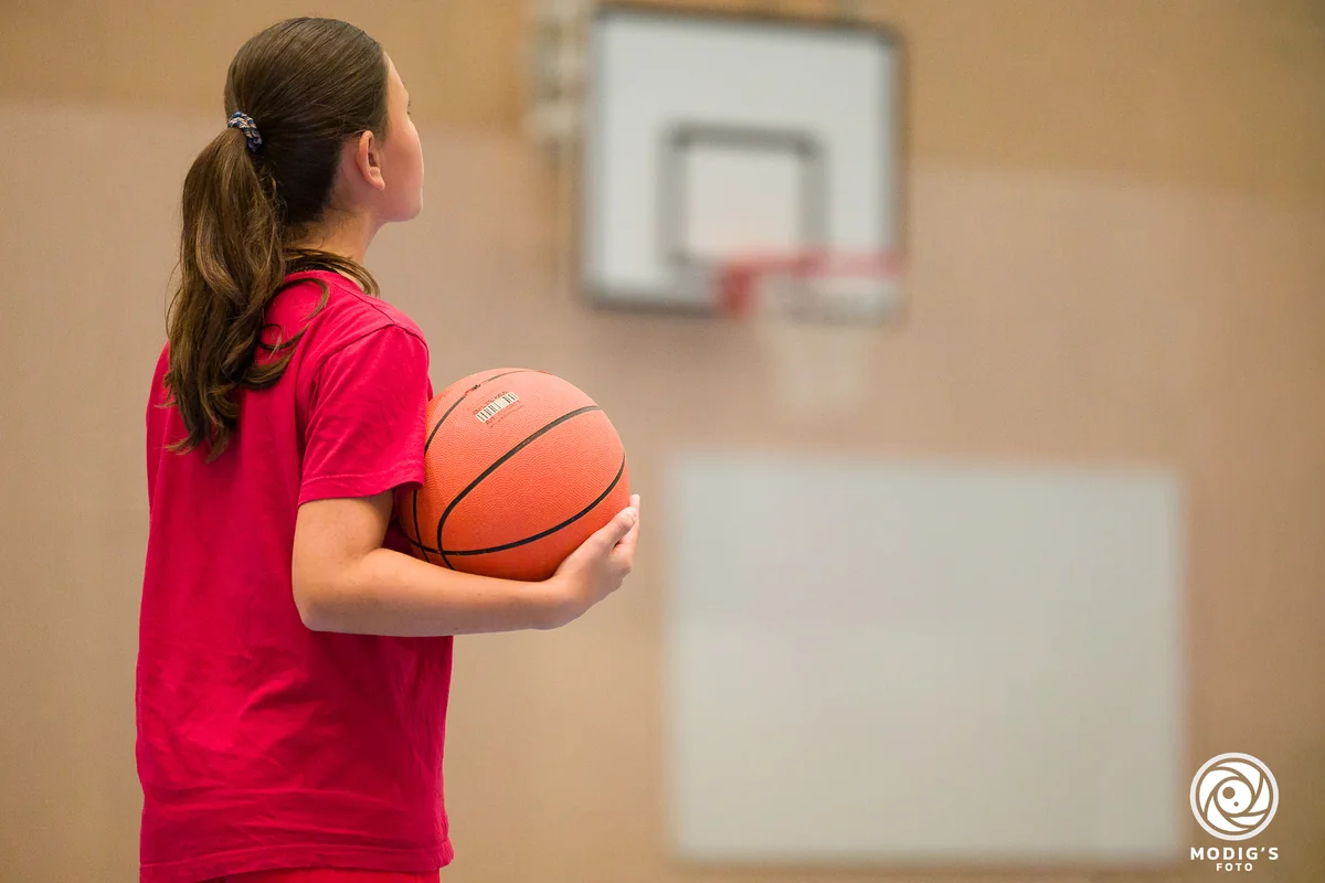 Basketball action at Kungsbacka Basket Cup 2025